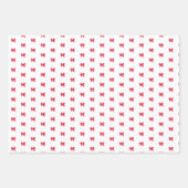 Christmas Bow Coquette Inpakpapier Vel (Voorkant)