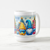 Christmas Bow Gnomes Koffiemok (Voorkant rechts)