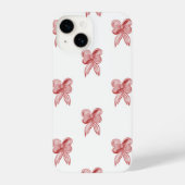 Christmas bow phone case iPhone hoesje (Achterkant)