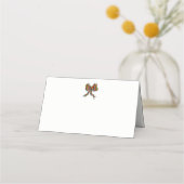 Christmas Bow Place Card Plaatskaartje (Voorkant)