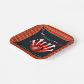 Christmas Bowling Holiday Party Papieren Bordje (Gebogen)