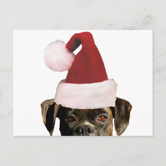 Christmas boxer briefkaart (Voorkant)