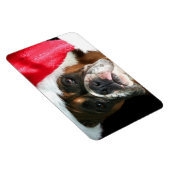 Christmas Boxer hond Magneet (Rechterzijde)