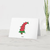 Christmas Breien Kaart (Achterkant)