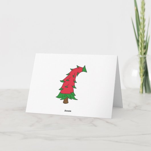 Christmas Breien Kaart (Achterkant)