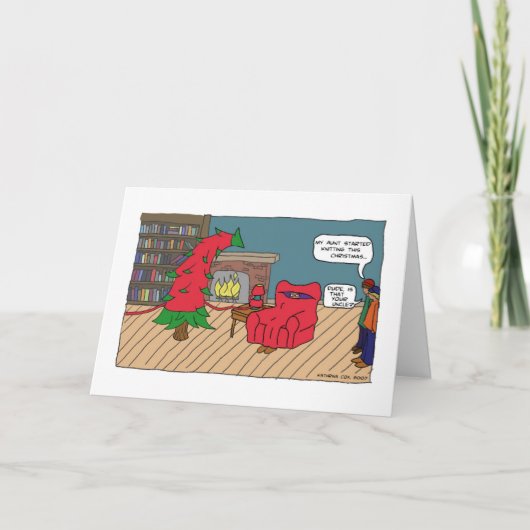 Christmas Breien Kaart (Voorkant)