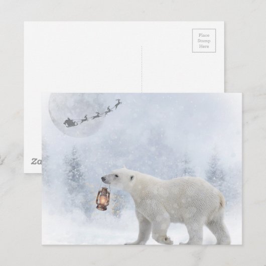 Christmas  briefkaart (Voorkant / Achterkant)