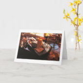 CHRISTMAS BRINGS MEMORIES & MEMORIES OF FRIENDS KAART (Gele Bloem)