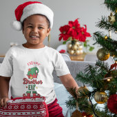 Christmas Brother Elf op maat gemaakt kind T-shirt
