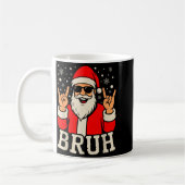 Christmas Bruh Meme Funny Santa Claus Teen Boys Ki Koffiemok (Links)