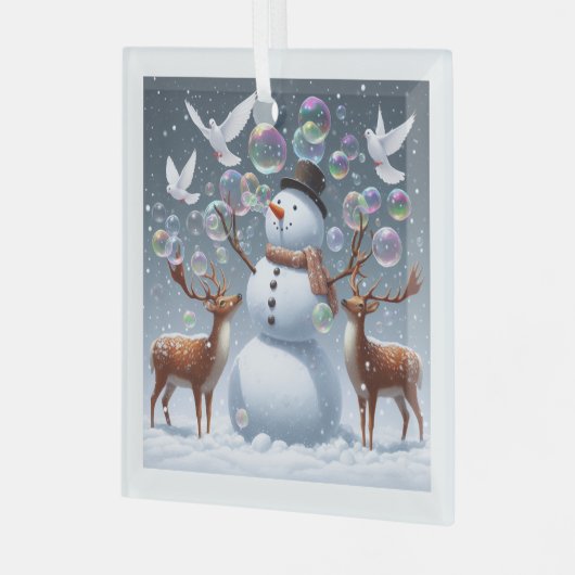 Christmas Bubbles Ornament (Voorkant links)