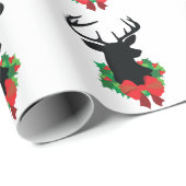 CHRISTMAS BUCK CADEAUPAPIER (Rol Hoek)