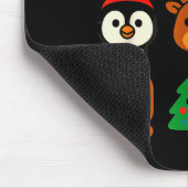 Christmas Building Brick Santa Elf Snowman Xmas Bo Muismat (Hoek)