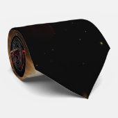 Christmas Bulbs Neck Tie AI Used Stropdas (Opgerold)