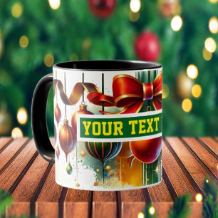 Christmas Bulbs Ornamenten Koffie Mok