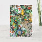 Christmas Bulbs Scene 1 Card Feestdagen Kaart (Voorkant)