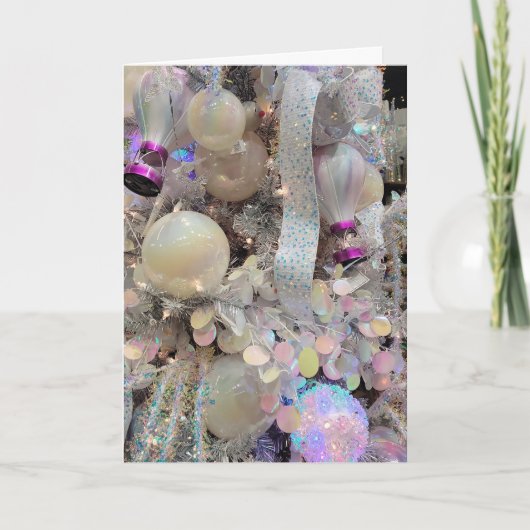 Christmas Bulbs Scene 2 Card Feestdagen Kaart (Voorkant)