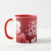 Christmas Bunny Love Mug Mok (Links)
