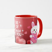 Christmas Bunny Love Mug Mok (Voorkant rechts)