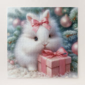 Christmas Bunny Puzzle Legpuzzel (Verticaal)