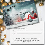 CHRISTMAS BUSINESS CERTIFICERING gift voor u<br><div class="desc">Een prachtig kerstontwerp. Voeg binnen enkele minuten uw gegevens, logo, bedrijfsgegevens en afbeeldingen toe. Vier de vreugde van het geven met dit aanpasbare kerstcadeaubon, perfect voor het verspreiden van feestvreugde. De voorkant is voorzien van een serene winterscène met de slee van de kerstman die over een besneeuwd landschap vliegt en...</div>