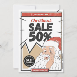Christmas Business flyer Feestdagenkaart