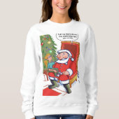 Christmas Business Partners vrouwen witte sweatshi Trui (Voorkant)