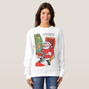 Christmas Business Partners vrouwen witte sweatshi Trui