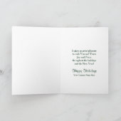 CHRISTMAS, Business, Red Deur/Wreath, allemaal van Feestdagen Kaart (Binnen)