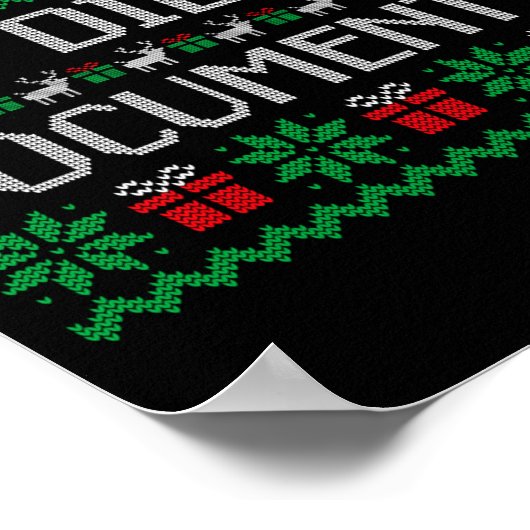 Christmas But Did You Doent It Ugly Office Party S Poster (Hoek)