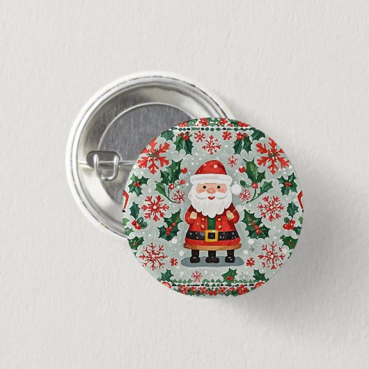 Christmas Button Badge (Voorkant /achterkant)