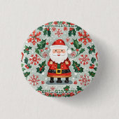 Christmas Button Badge (Voorkant)