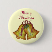 Christmas Button Merry Christmas Bells (Voorkant)