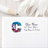 CHRISTMAS C-BRIEF / GEÏNSPIREERDE SANTA-MONOGRAM ETIKET (Insitu)