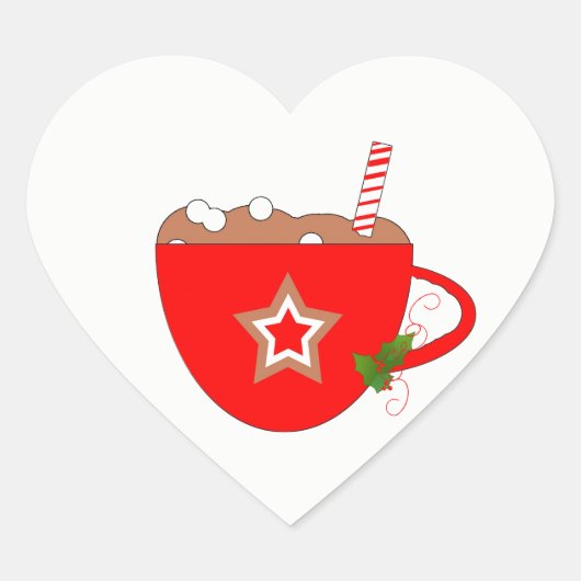 Christmas Cacao Sticker (Voorkant)