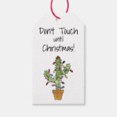 "Christmas Cactus" Cadeau Labels Cadeaulabel (Voorkant)