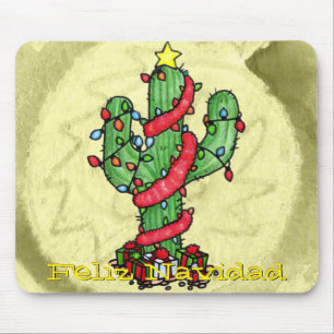 Christmas Cactus Mousepad Muismat