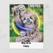 CHRISTMAS CAD BRIEFKAART (Voorkant)