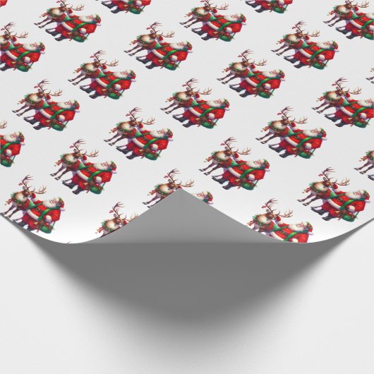 Christmas  cadeaupapier (Hoek)