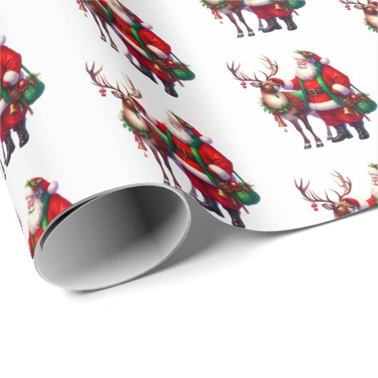 Christmas  cadeaupapier (Rol Hoek)