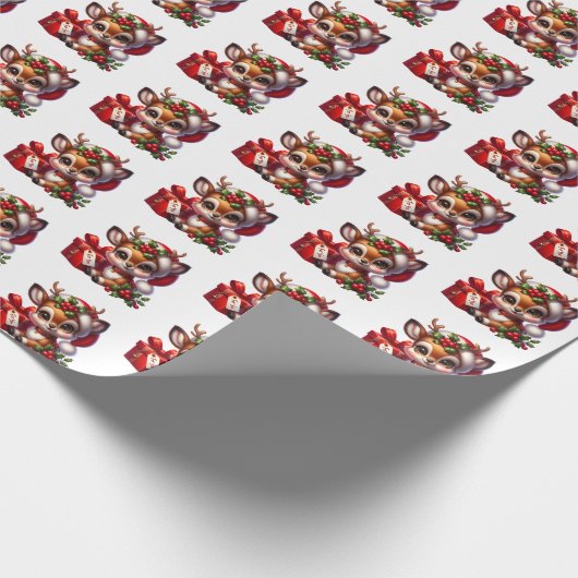 Christmas  cadeaupapier (Hoek)