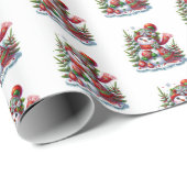 Christmas  cadeaupapier (Rol Hoek)