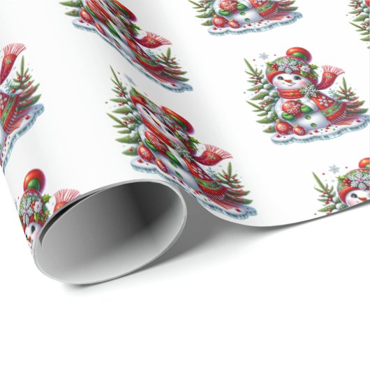 Christmas  cadeaupapier (Rol Hoek)