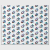 Christmas  cadeaupapier (Vlak)