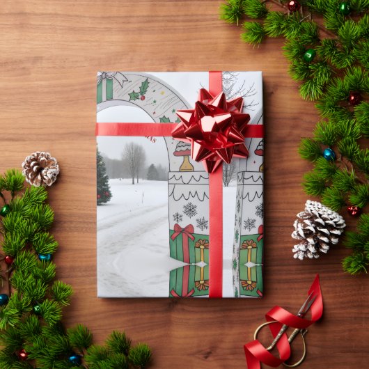 Christmas Cadeaupapier (Feestdagen Geschenken)