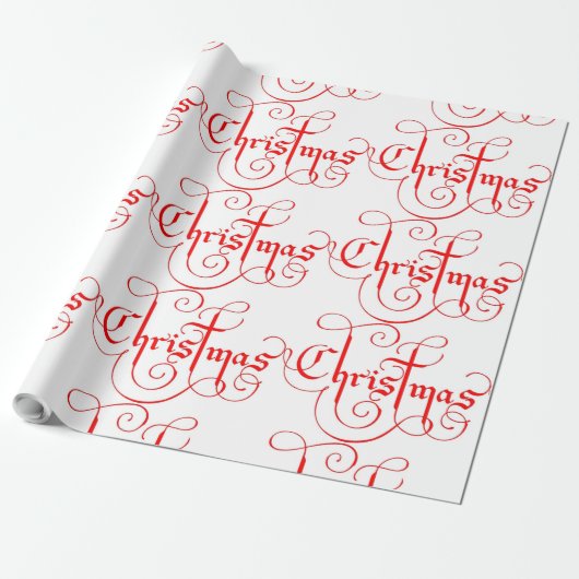 CHRISTMAS CADEAUPAPIER (Uitgerold)