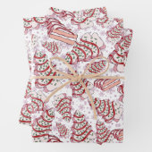 Christmas Cake papier Inpakpapier Vel (In situ)