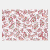 Christmas Cake papier Inpakpapier Vel (Voorkant)