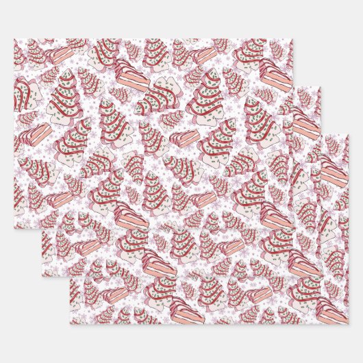 Christmas Cake papier Inpakpapier Vel (Set)