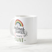 Christmas Calories Don't Count Koffiemok (Voorkant links)